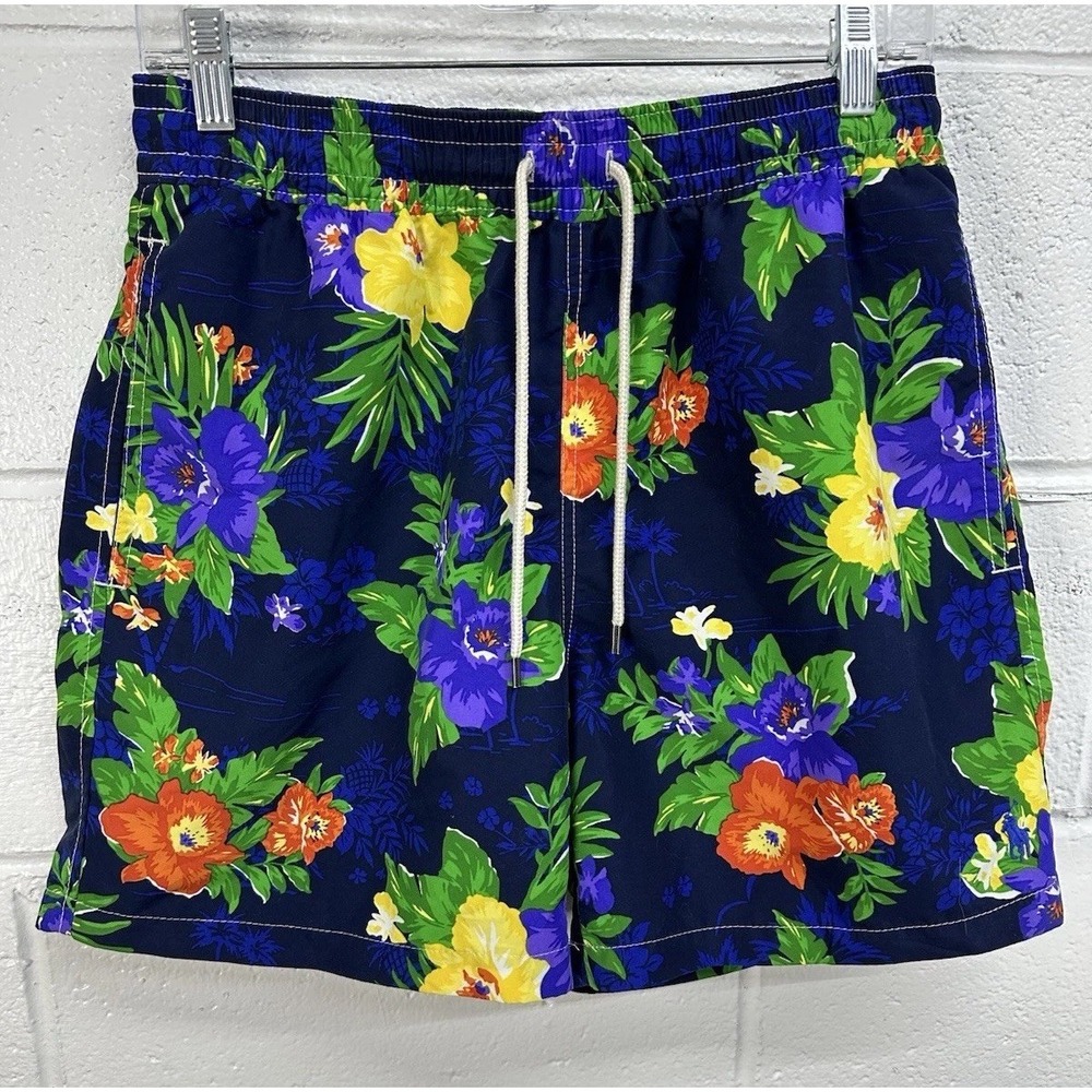 Polo Ralph Lauren Traveler Swim Shorts Navy Blue … - image 1